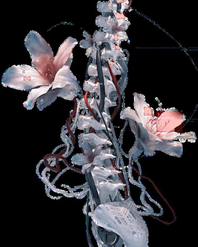 AIRE visual — organic botanical